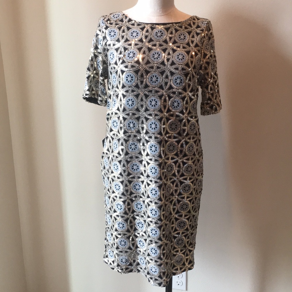 The Limited Sequin Pattern Dress.